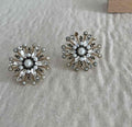 PENDIENTES  ROSETON ESTRELLA