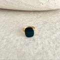 ANILLO  VERDE BOTELLA