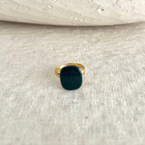 ANILLO  VERDE BOTELLA