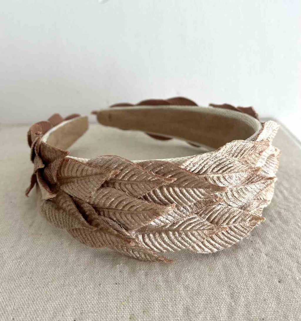 DIADEMA HOJAS PICO