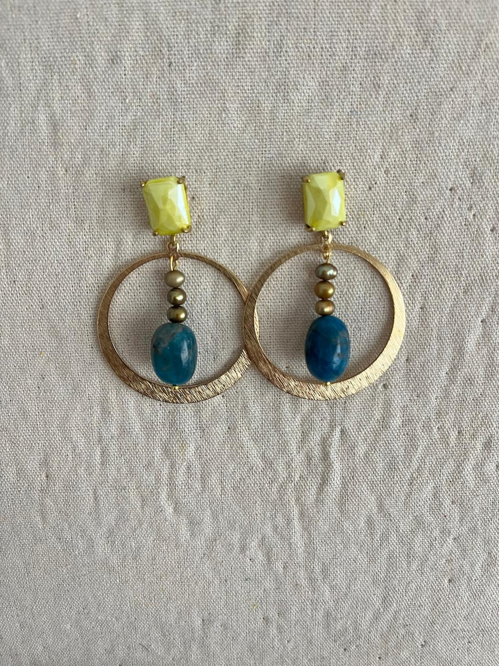 PENDIENTES AROS FLUOR