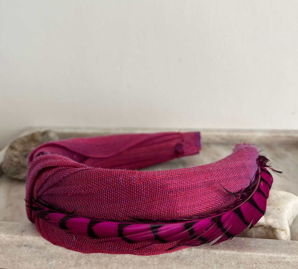 DIADEMA COLOR MAGENTA