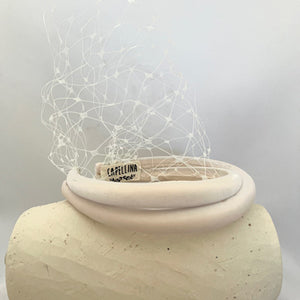 DIADEMA TERCIOPELO CRUDA