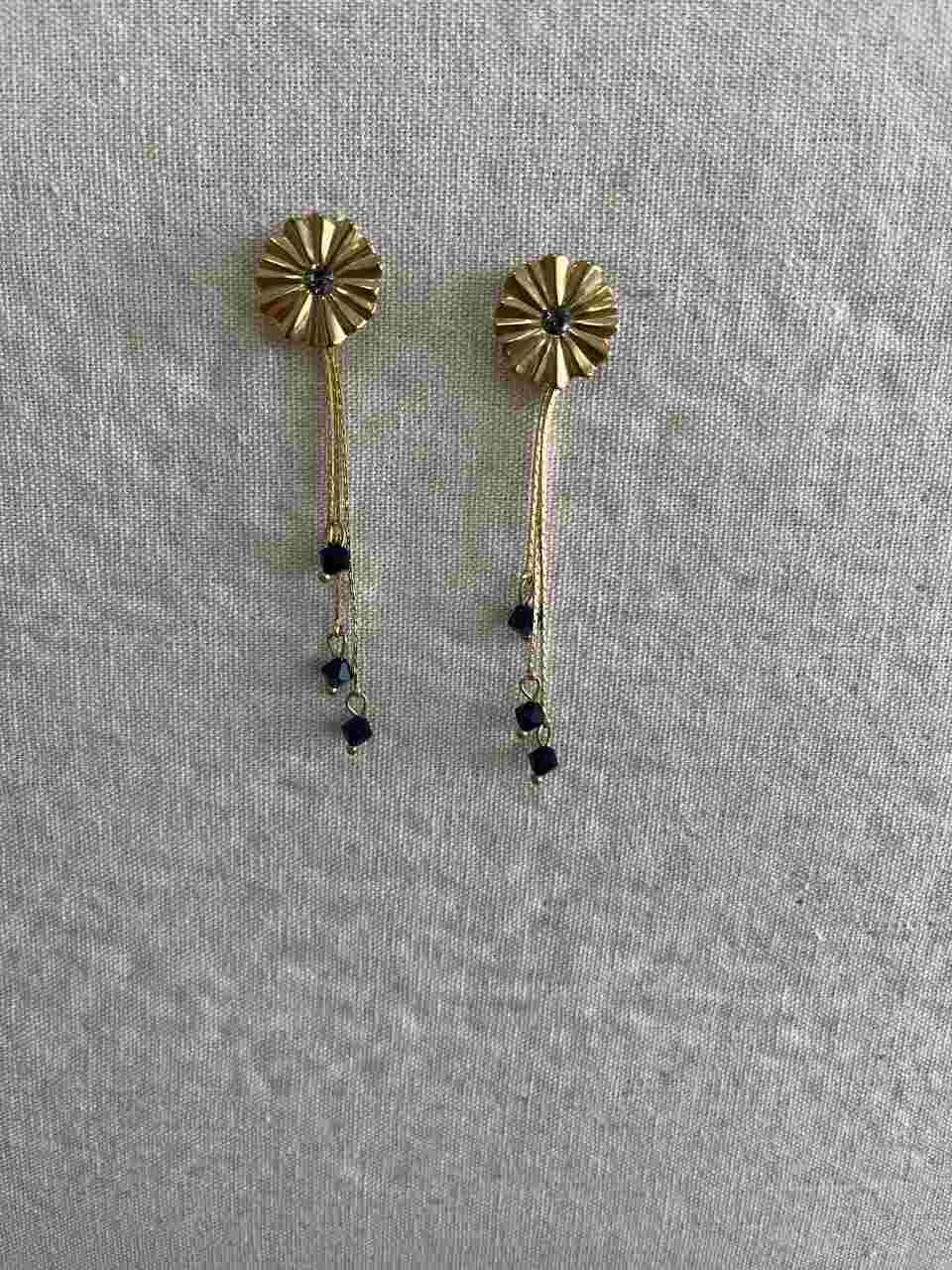 PENDIENTES AZUL NOCHE