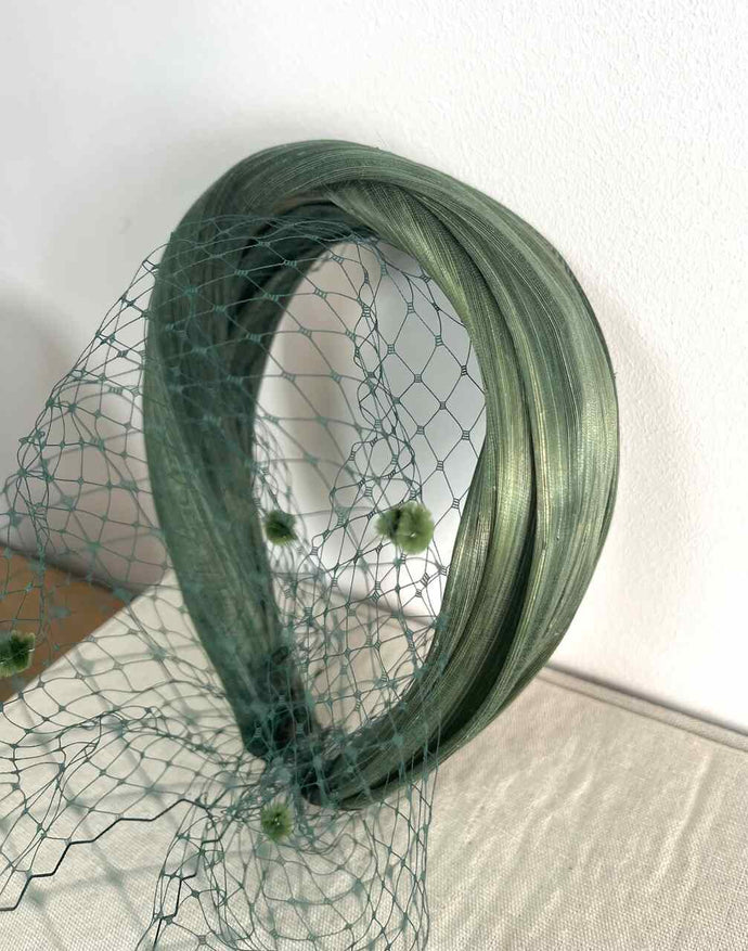 DIADEMA VERDE HIERBA