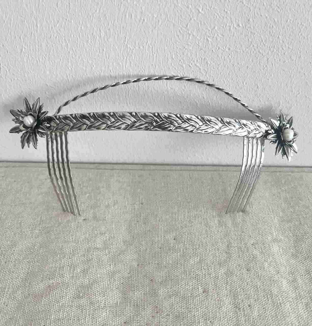 TIARA LABRE PLATA VIEJA