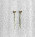 PENDIENTES FLOR CADENAS