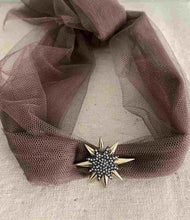 Cargar imagen en el visor de la galería, CHOKER TUL NOVA NOIR

