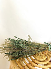 Cargar imagen en el visor de la galería, RAMO DE LAVANDA VERDE AGUA Y HELECHO
