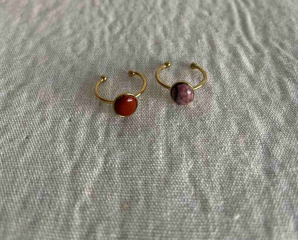 ANILLO MARMOLADO ROSA