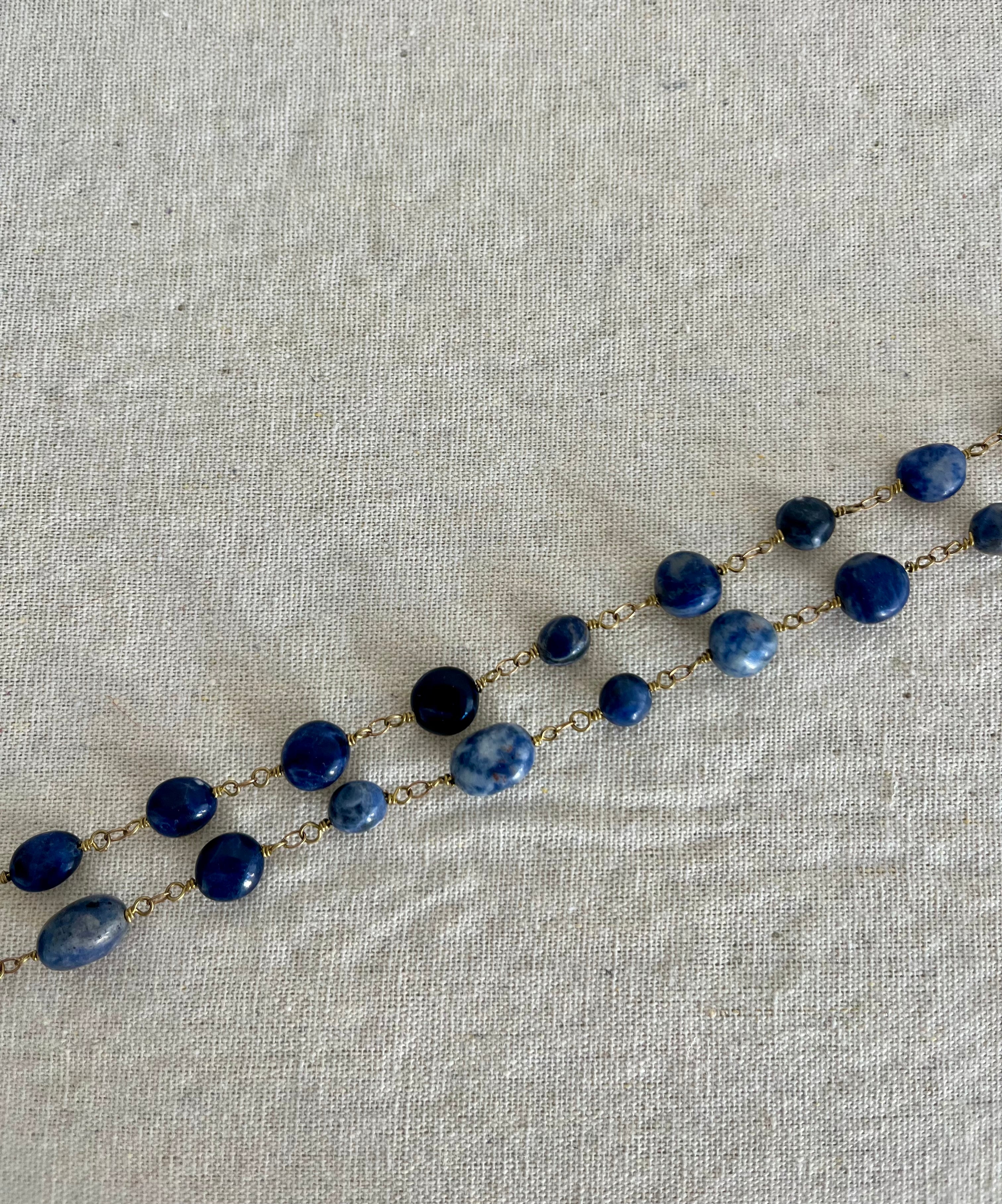CHOKER LAPISLAZULI