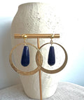 PENDIENTES ARO Y LAGRIMA