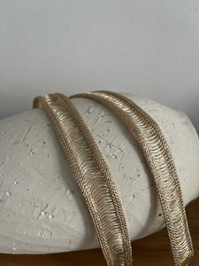 CHOKER HILOS VAINILLA
