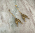 PENDIENTES HOJA MAGNOLIO