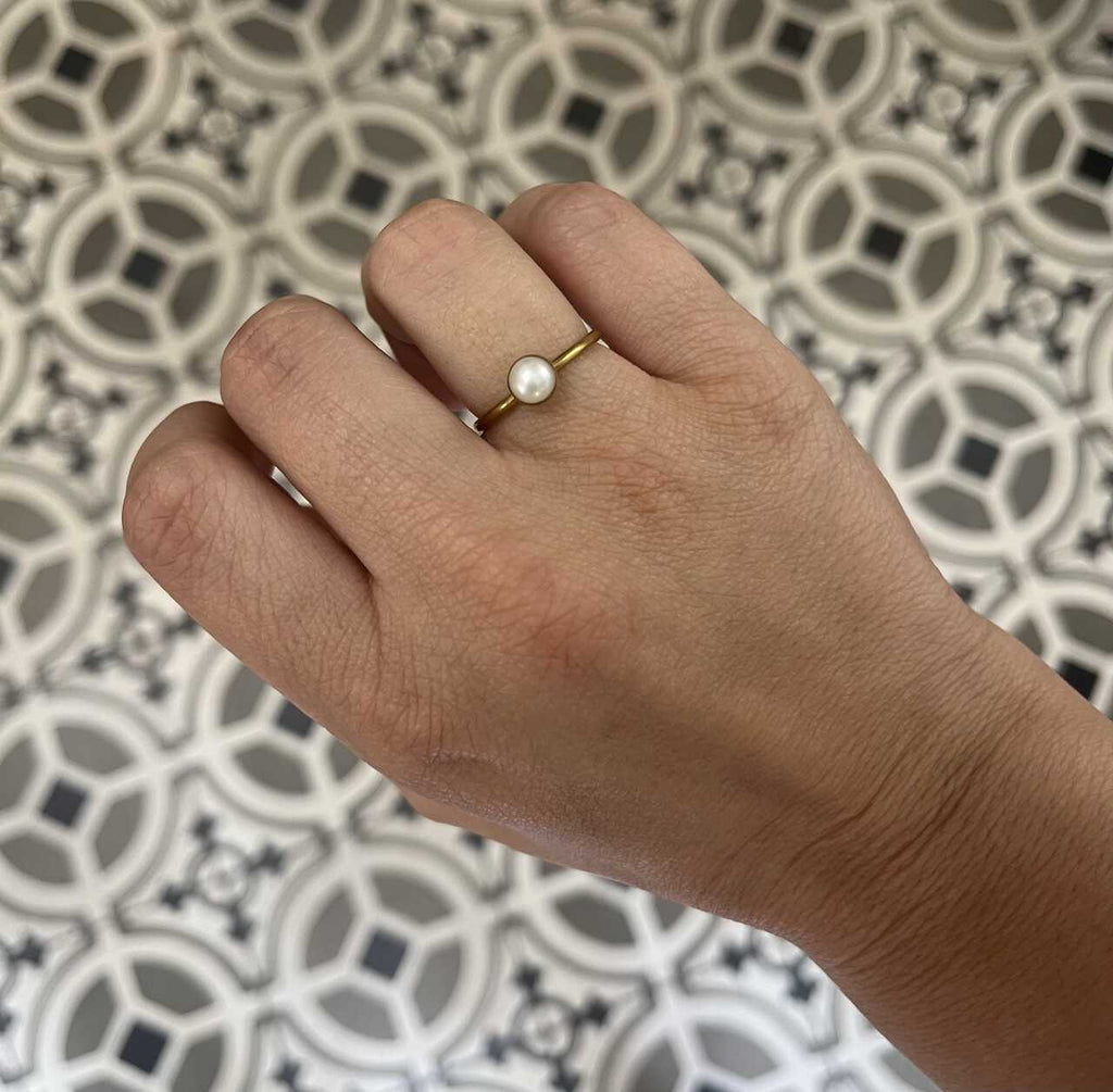 ANILLO PERLA CULTIVADA