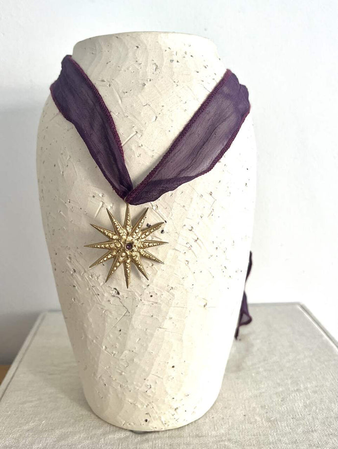 CHOKER GASA ESTRELLA