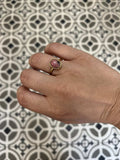ANILLO MARMOLADO ROSA