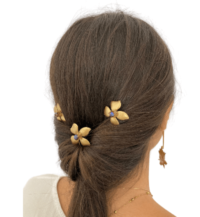 HORQUILLAS FLOR LATON