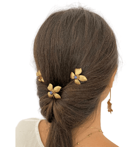 HORQUILLAS FLOR LATON