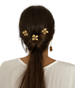 HORQUILLAS FLOR LATON