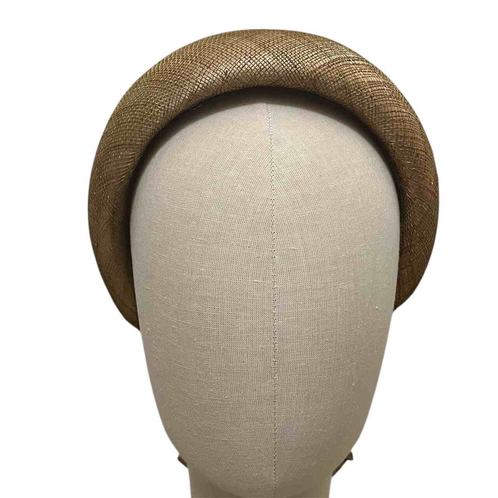 DIADEMA ABULTADA TABACO