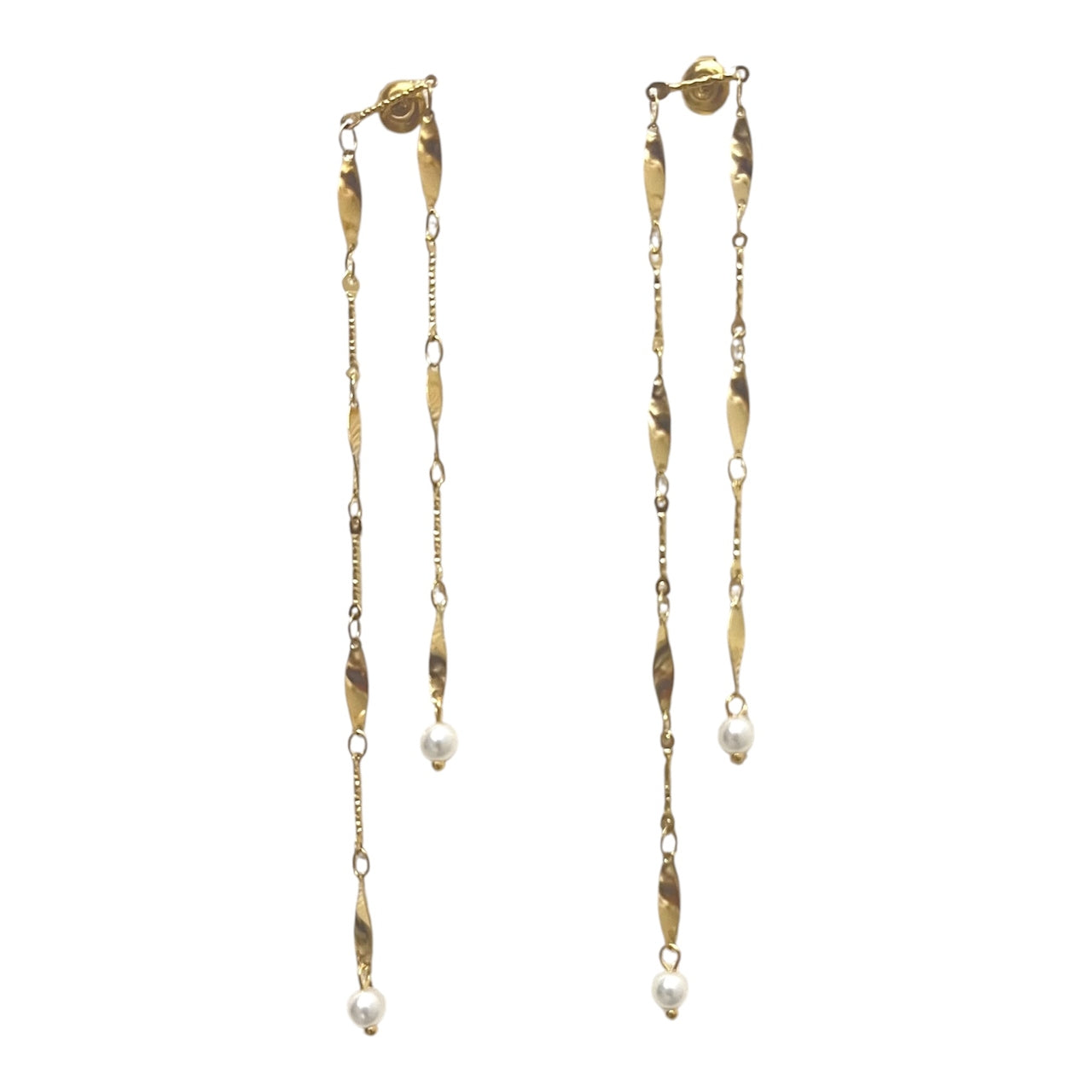 PENDIENTES TROQUELADOS PERLA