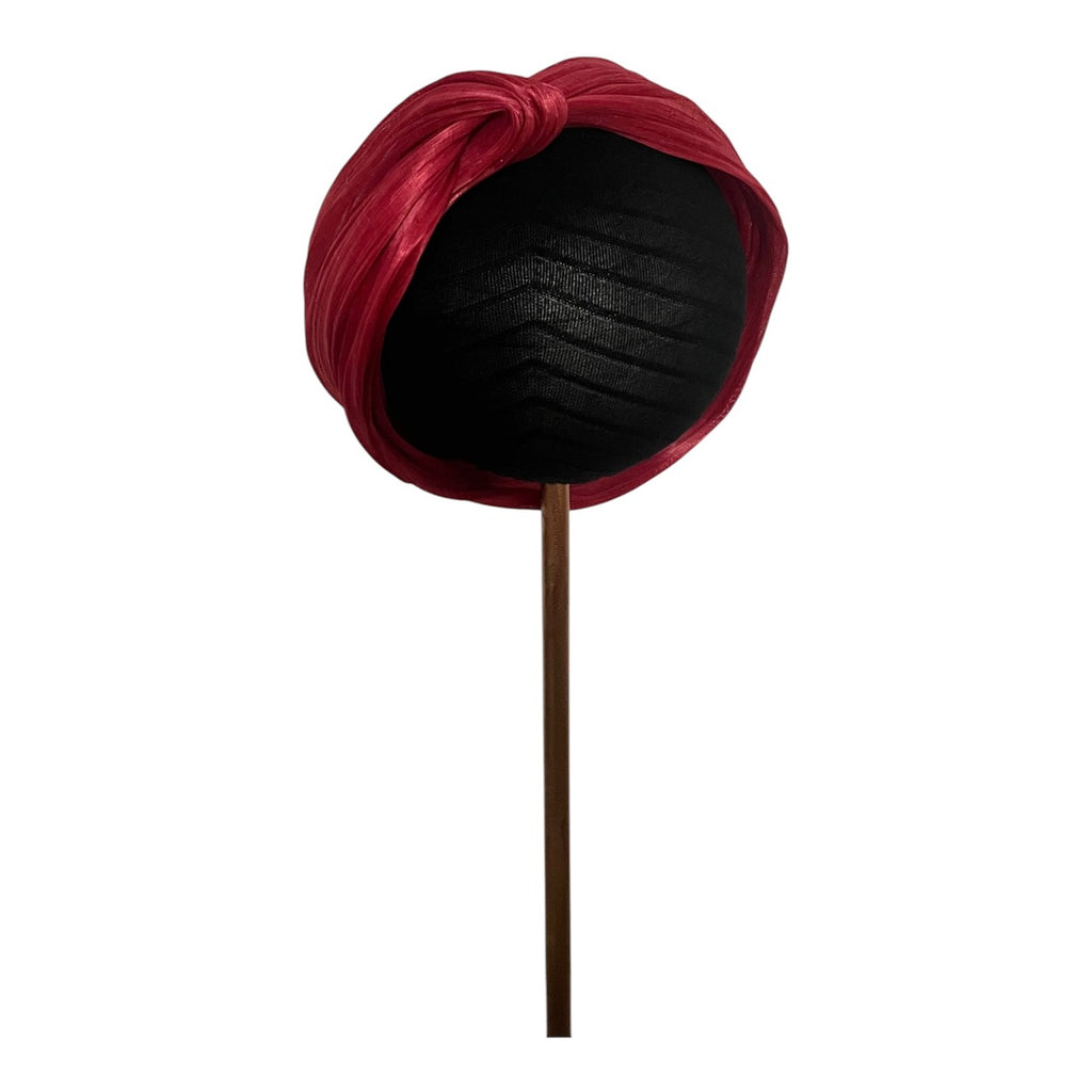 TURBANTE BANDA VINO