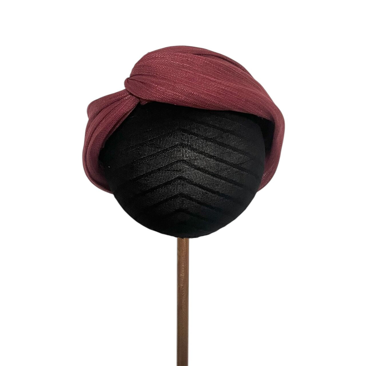 TURBANTE BANDA VINO