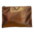 CARTERA BRONCE METALIZADA