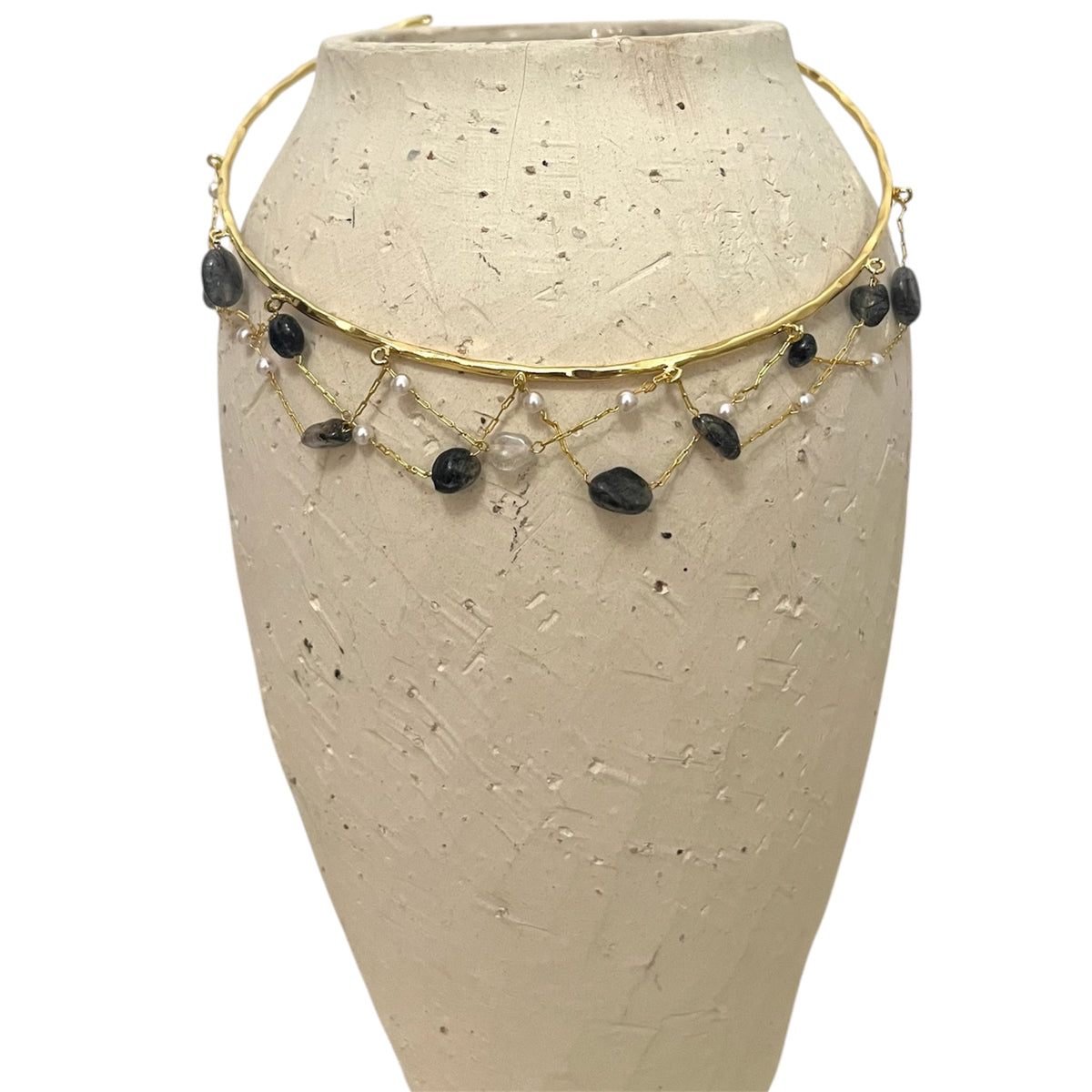 CHOKER NOIRGREY