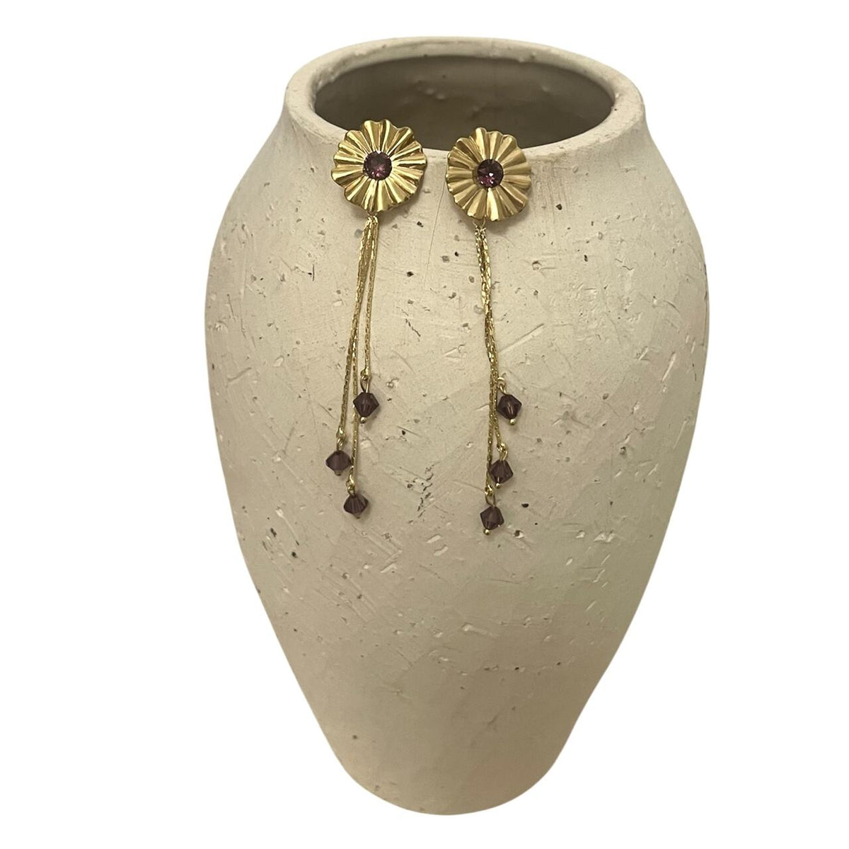 PENDIENTES CRISTAL