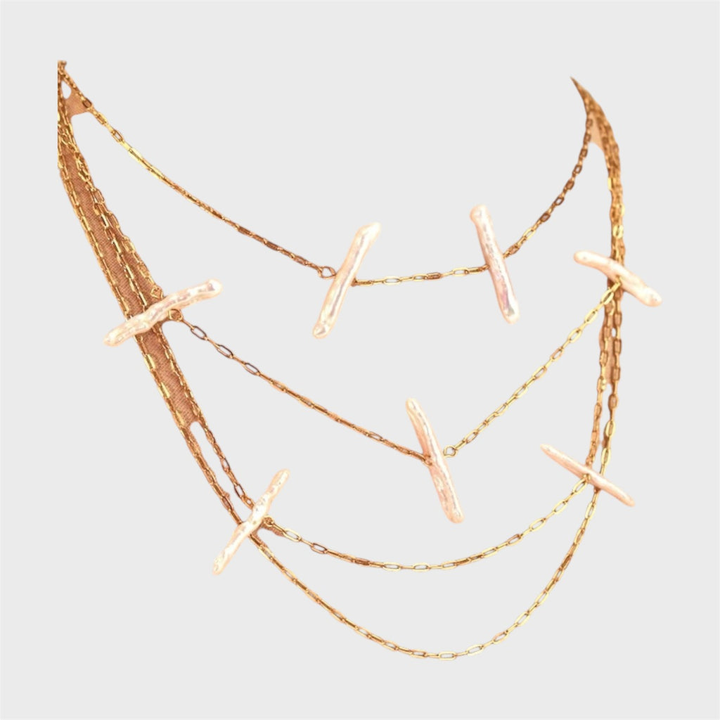 GARGANTILLA PERLA ALARGADA