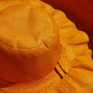Sombreros de rafia Capeline artesanía de Madagascar