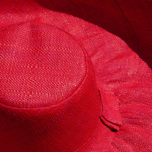 Sombreros de rafia Capeline artesanía de Madagascar