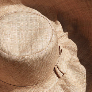 Sombreros de rafia Capeline artesanía de Madagascar