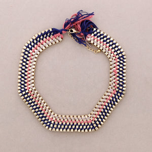 GARGANTILLA CADENAS HILO TRENZADO