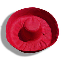 Cargar imagen en el visor de la galería, Sombreros de rafia Capeline artesanía de Madagascar
