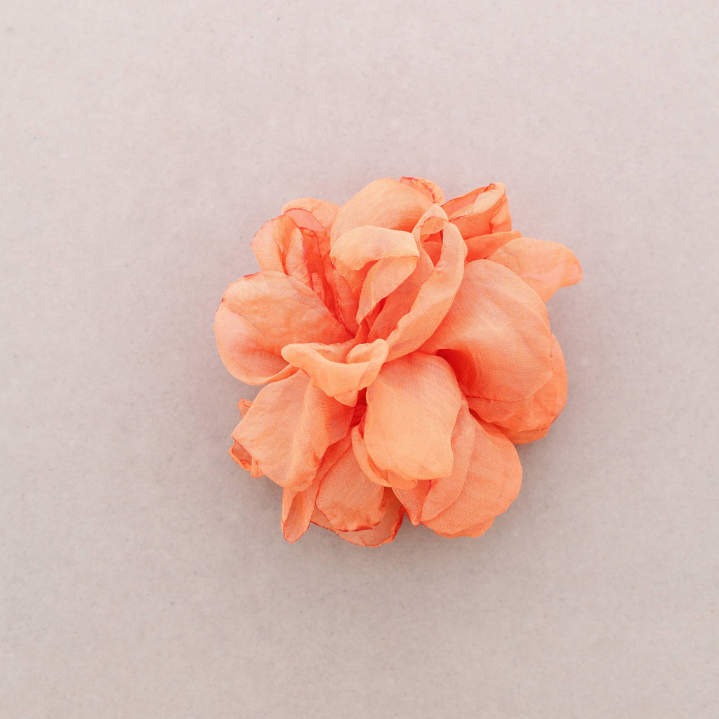 BROCHE FLOR SEDA PETALE