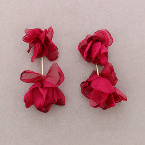 PENDIENTES FLOR GASA
