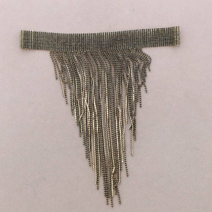 CHOKER FLECOS CRISTALES