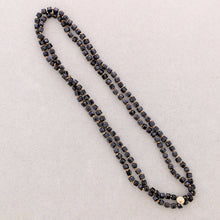 Cargar imagen en el visor de la galería, COLLAR LARGO PIEDRAS CUADRADAS
