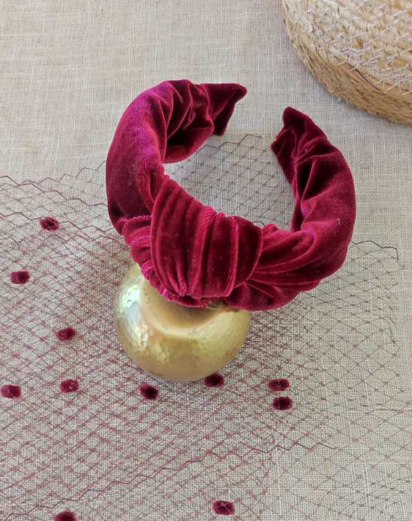 DIADEMA DE TERCIOPELO