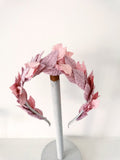 DIADEMA HOJAS LILAC