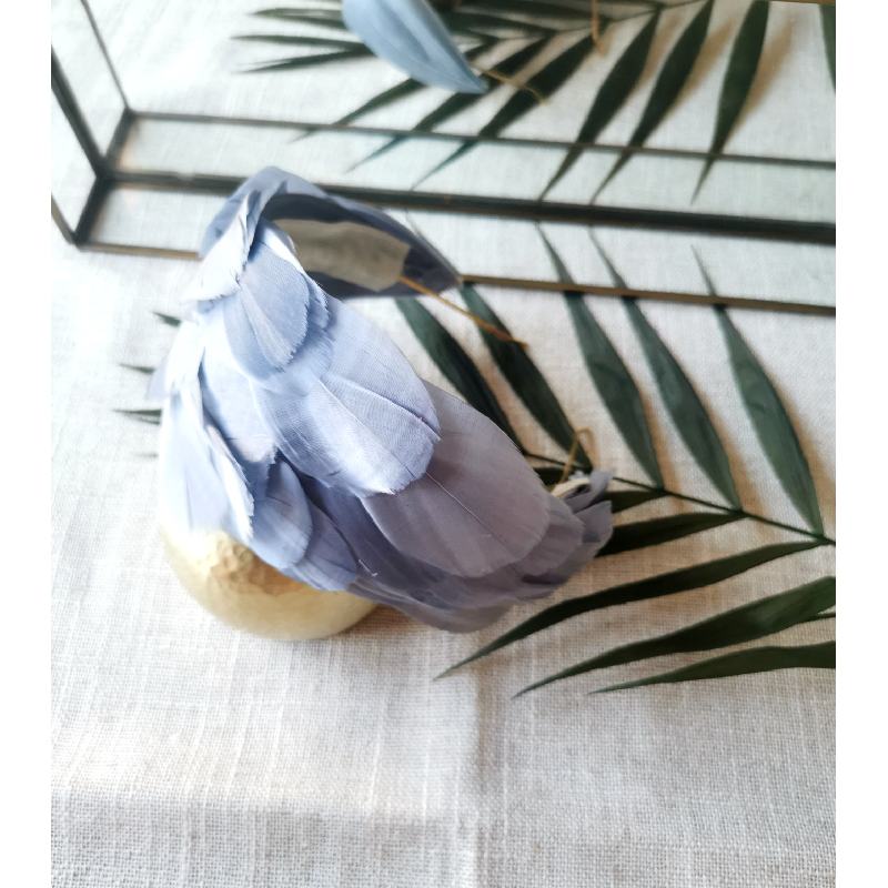 DIADEMA DE PLUMAS PATO