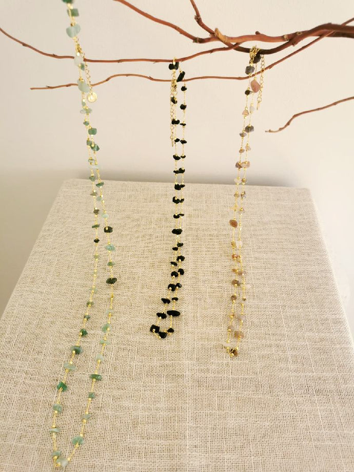COLLAR  PIEDRA NATURAL