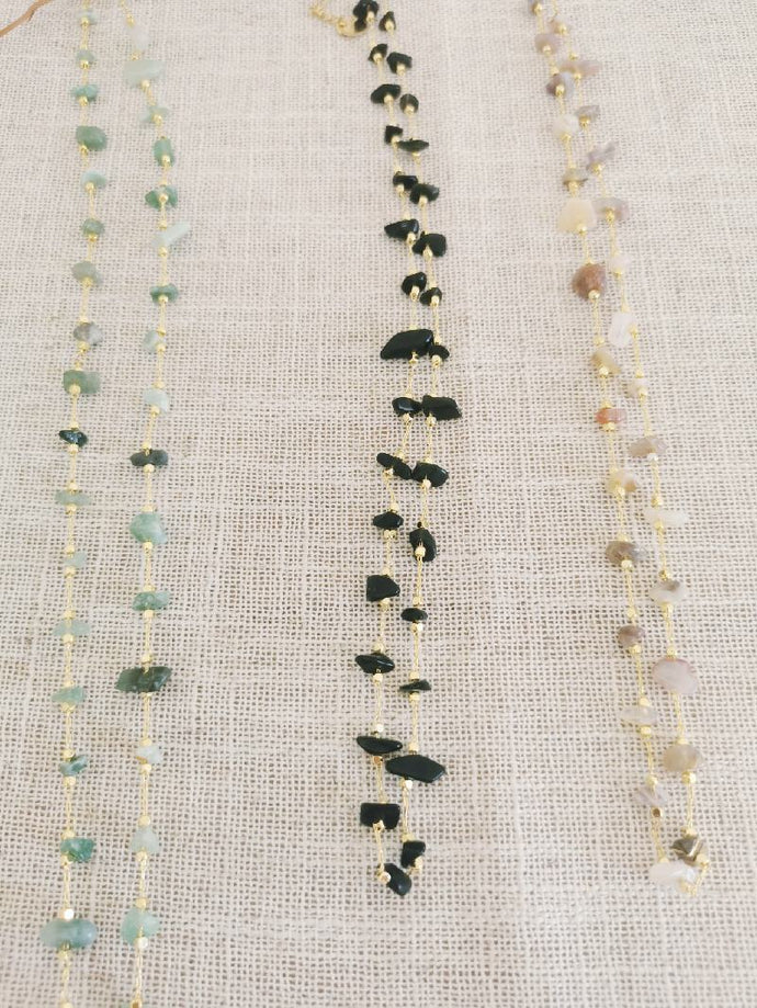 COLLAR  PIEDRA NATURAL