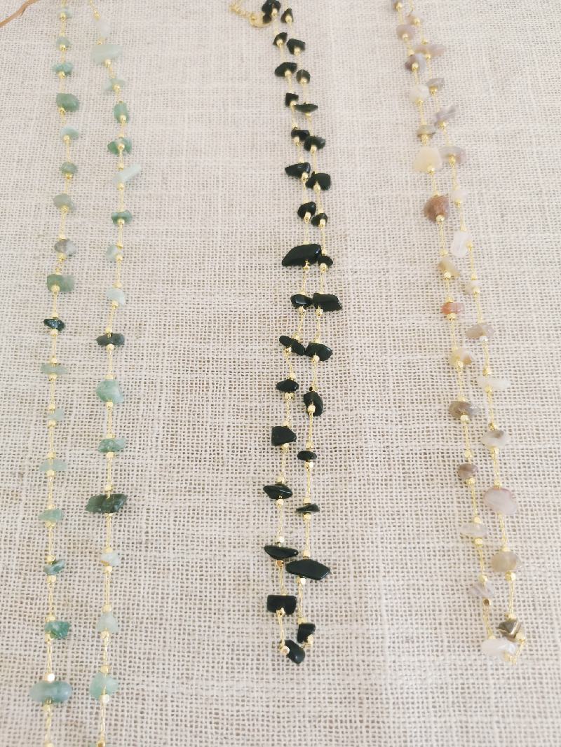 COLLAR  PIEDRA NATURAL