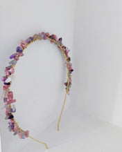 Cargar imagen en el visor de la galería, DIADEMA DE PIEDRAS NATURALES
