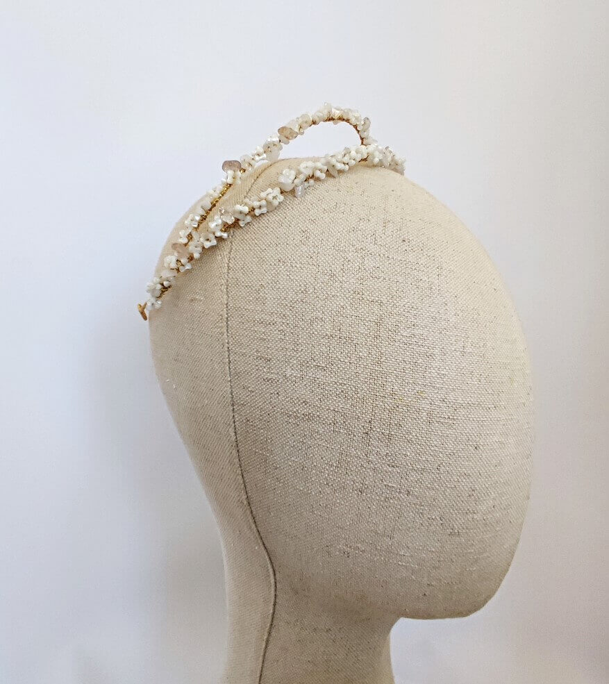 TIARA DOBLE  NACAR