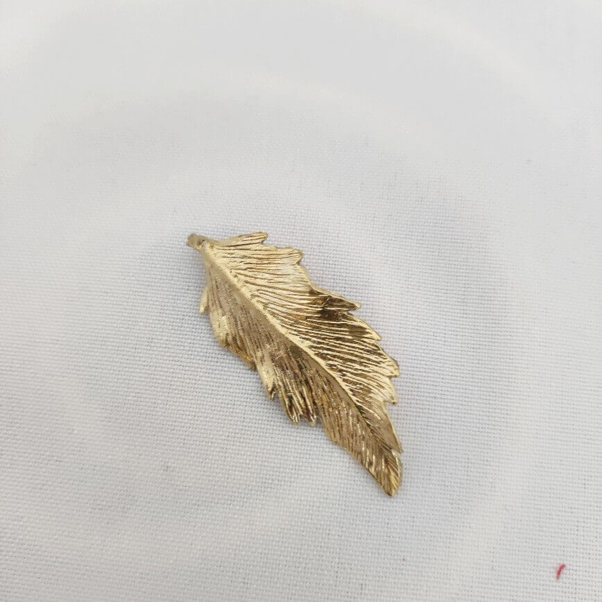 BROCHE HOJA ROBLE